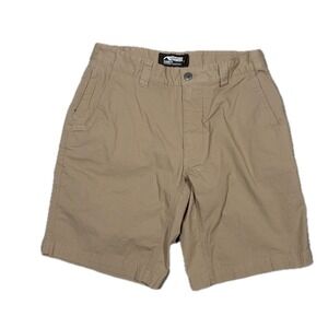 Mountain Khakis All Peak Shorts Mens 30 Classic Fit 9.5" Canvas Khaki Utility